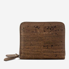 CORKOR RFID Square Zip Wallet