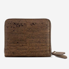 CORKOR RFID Square Zip Wallet