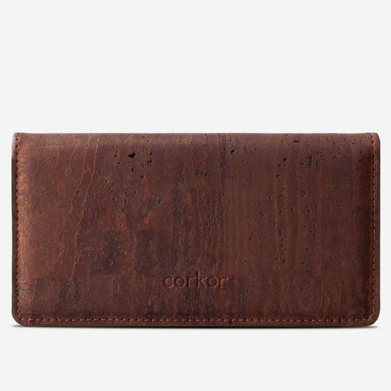 CORKOR Slim Bifold Long Wallet