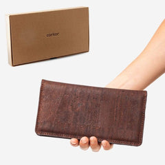 CORKOR Slim Bifold Long Wallet