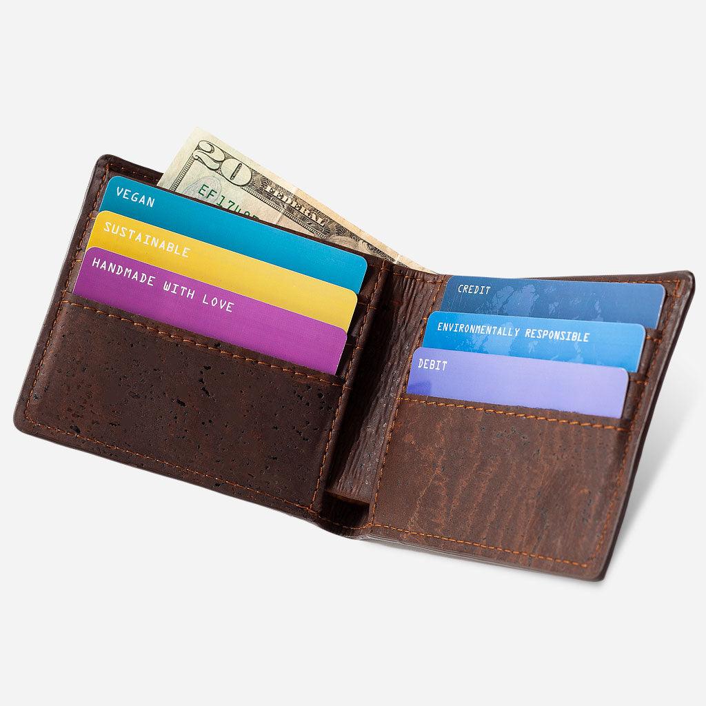 CORKOR Bifold Wallet For Men