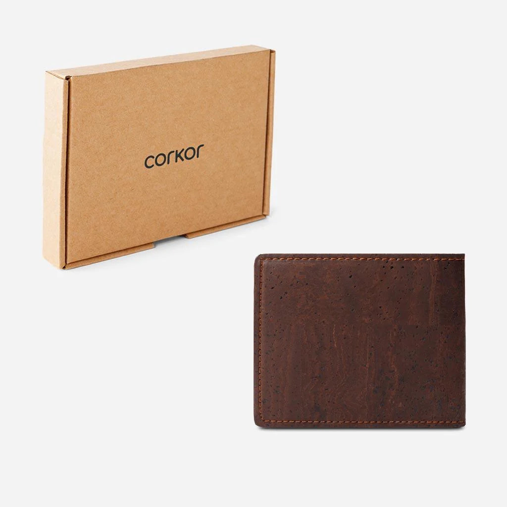 CORKOR Bifold Wallet For Men