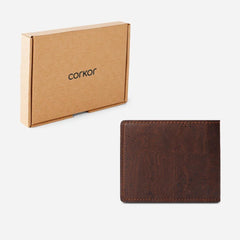 CORKOR Bifold Wallet For Men